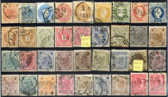 Austria 1850/1925 - 170 pezzi - serie complete e spezzature - usati (m462)