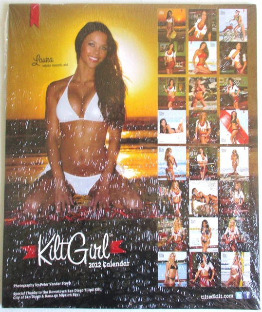 TILTED KILT GIRL Pub & Eatery 2012 Kilt Girl Bikini Swimsuit Calendar