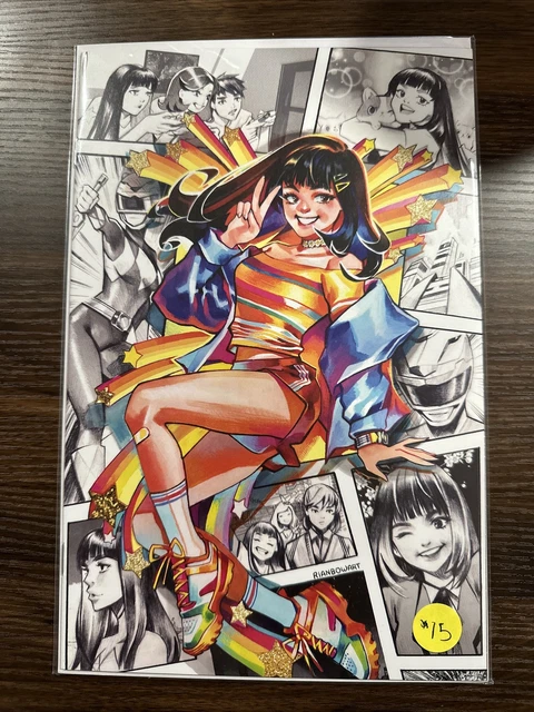 Power Rangers #9 Gonzalez 1 Per Store Unlockable  Virgin Variant Boom 2022