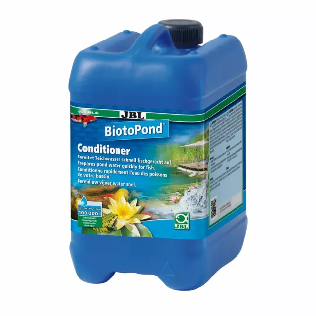 JBL BiotoPond - 5 L - Wasseraufbereiter Aufbereitung Teichwasser Biotop Teich