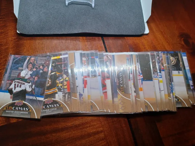 2021-22 Upper Deck Extended Series Hockey UD Canvas Insert - Pick From List