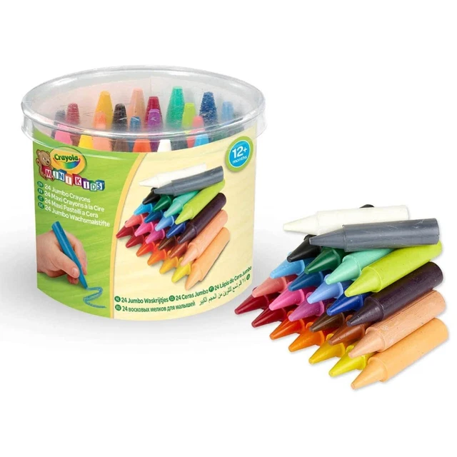 6 Pastelli A Cera A Forma Di Animali Per Bambini: Non Tossici, Lavabili, Facili Da Impugnare, Età 4-8 Anni – Piccolo Safari Da Colorare - 3
