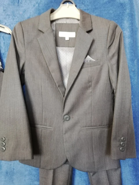 Abito Rocha John Rocha Ragazzi Grigio 3 Pezzi Età 8 (Santa Comunione/Matrimonio) 2