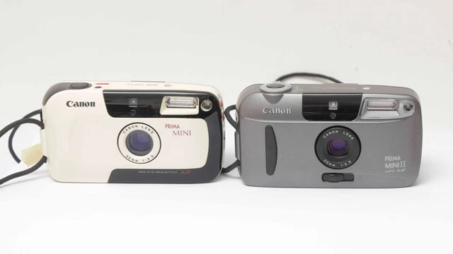 Canon Prima Mini II Fecha + Canon Prima Mini Defecto! N.o 139