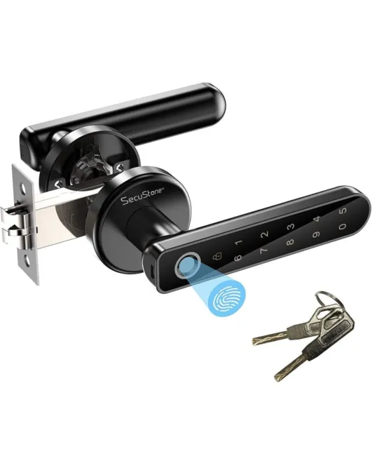 Secustone Fingerprint Door Lock Keyless Entry Door Lock Smart Lock with Keypad