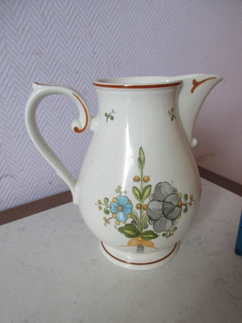 villeroy&boch louisiana pichet-carafe fleuri. 4