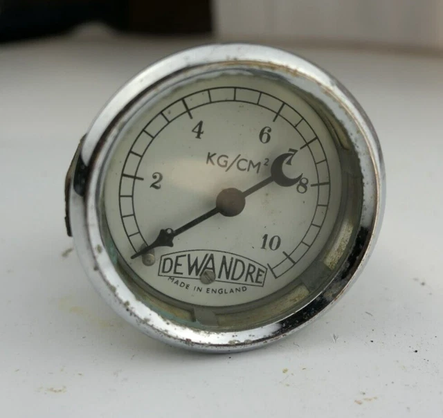 COMMERCIAL BUS COACH Lorry Truck Air Brake Pressure Gauge Dewandre kg