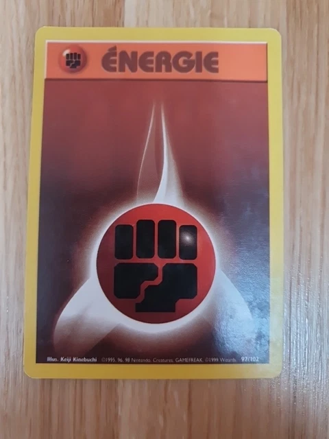 Pokemon Base Set Energy Cards - Complete Common Set (97-102) - Near Mint Condition! 5 thumbnail image