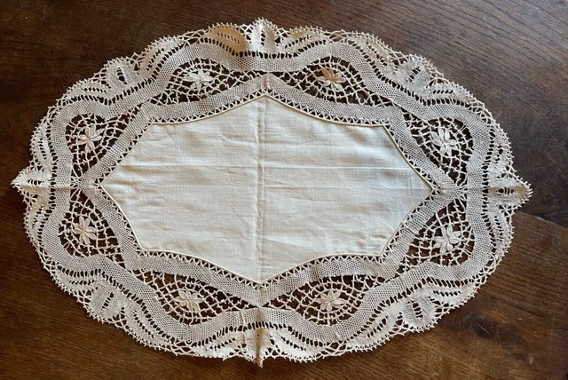Chemin De Table Dentelle Blanche