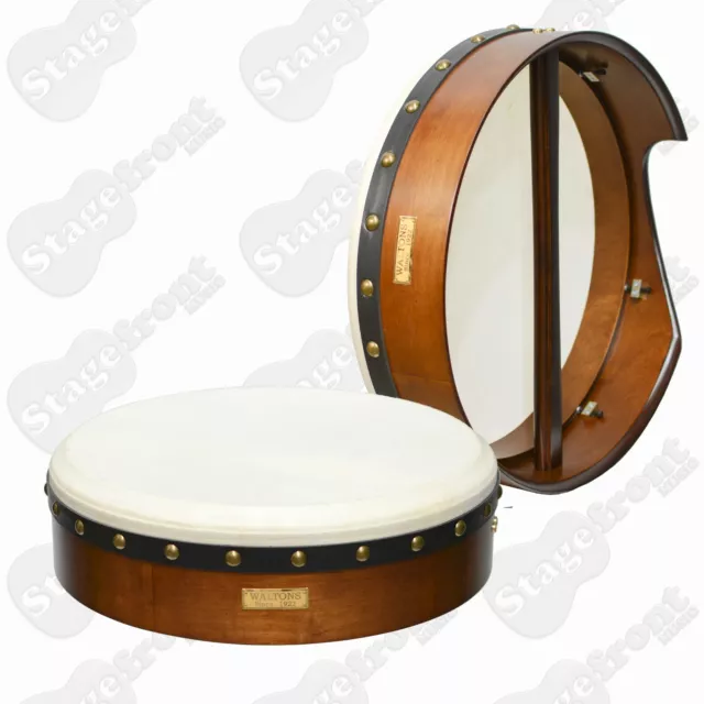 Waltons 18" Tunable Bodhran With Premium Quality Double Goatskin Head - Dwm2433