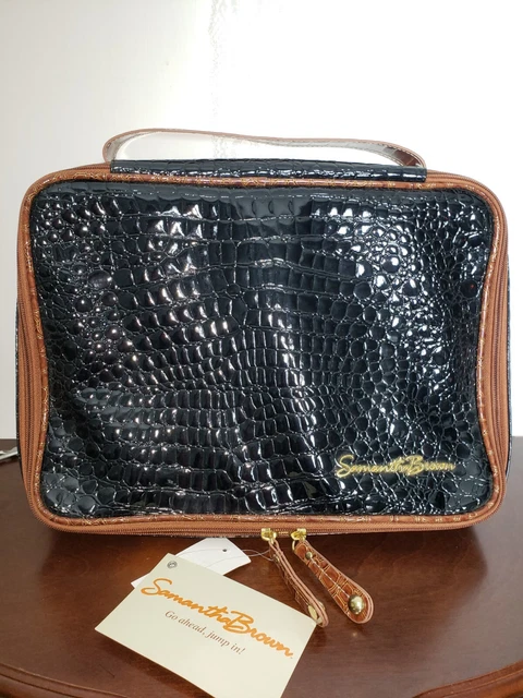 Samantha Brown Travel Jewelry Case w/ Removable Pouches NWT