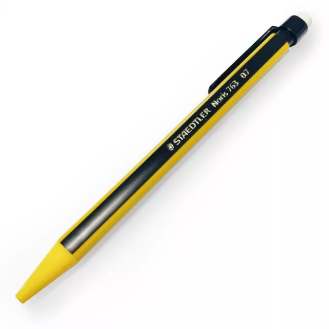 STAEDTLER Noris 763 Mechanical Pencil - 0.7mm - Black and Yellow Barrel - Single