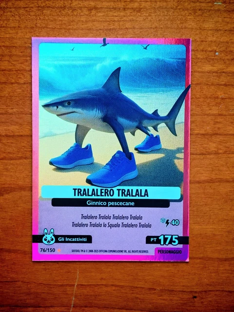 SKIFIDOL ITALIAN BRAINROT Sammelkarten - 24 Beutel Mit Je 7 Karten