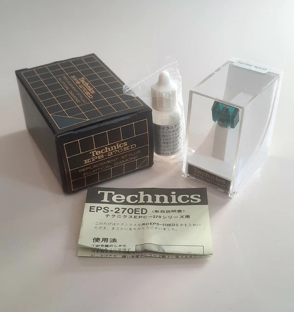 TECHNICS EPS270ED GENUINE Replacement Elliptical Needle Stylus BRAND NEW £145.00 PicClick UK
