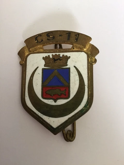 Insigne école Arme Blindée Cavalerie Hussein Dey. Drago