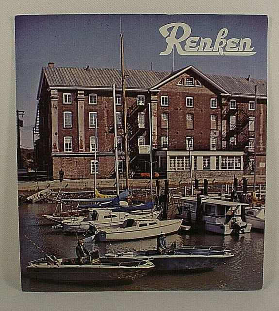 Vintage Renken Boat Sales Brochure - Original