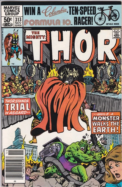 Thor (Mighty) #313, Vol. 1 (1966-2011) Marvel Comics, Newsstand