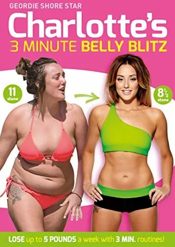 Charlotte Crosby’s 3 Minute Belly Blitz [DVD] [2014] New Sealed UK Region 2