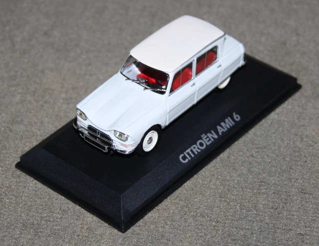 Miniature 1:43 Citroën Ami 6 1961 Ixo/Atlas Voitures de mon père