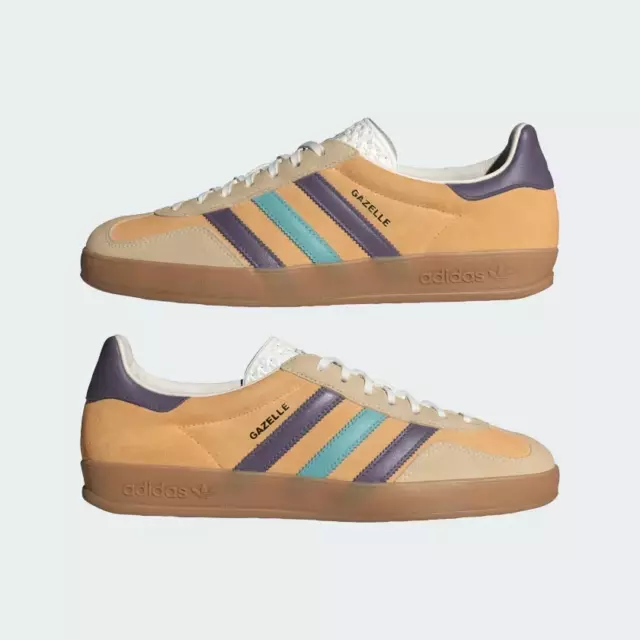 ALL SIZES UK10 Adidas Originals GAZELLE INDOOR SHOES IG1636 VINTAGE TRAINERS