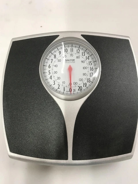 Balanza mecánica de baño Salter 148 BKSVDR Speedo - negra y plateada
