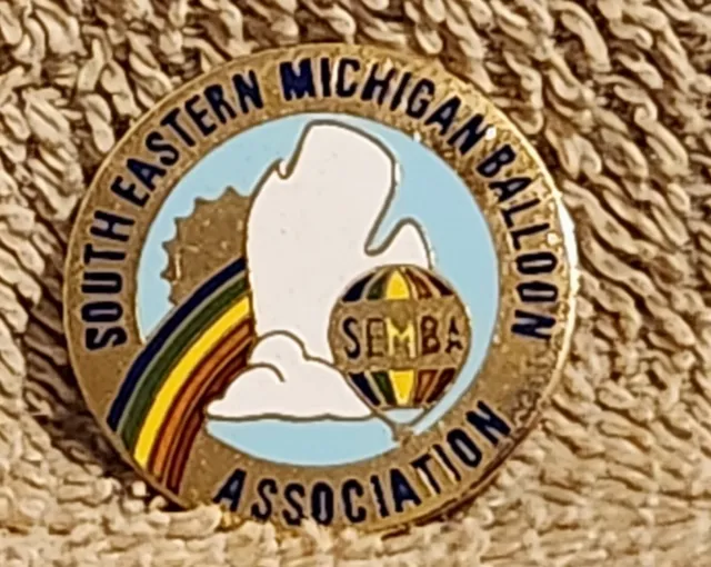 South Eastern Michigan Balloon Association Semba Balloon Pin