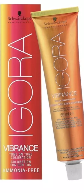 Schwarzkopf IGORA Vibrance Ton in Ton Coloration Haarfarbe 60ml versch.Nuancen