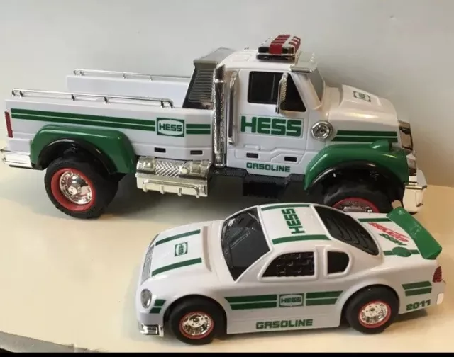 HESS Gasoline Truck And Race Car 2011 Toy