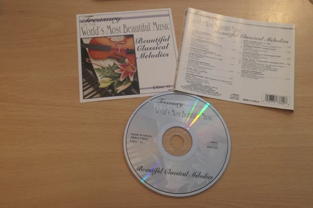 Treasury of the World's Most Beautiful Music Disc 6 (1996) CD & Inlays only. VG.