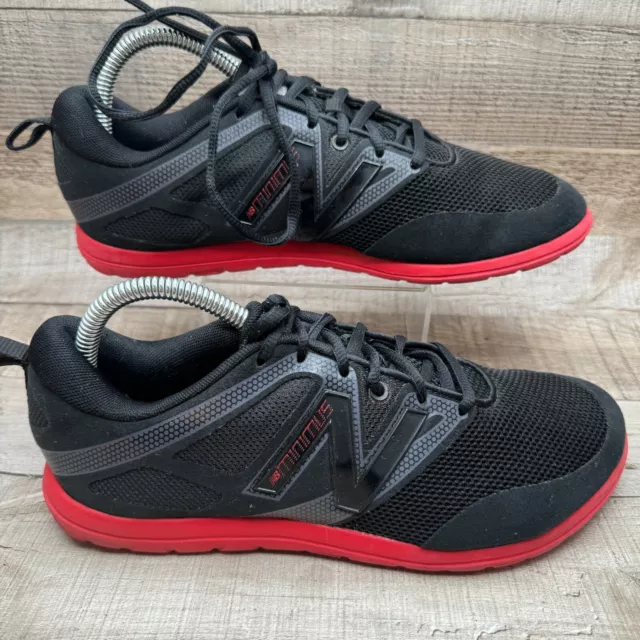 Zapatos para correr New Balance Minimus descalzos para hombre talla 7,5 7 1/2 D negros