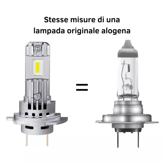 Paire Lampes Ampoules Osram H7 LED Hl Easy Lumière Blanche 6000K 3