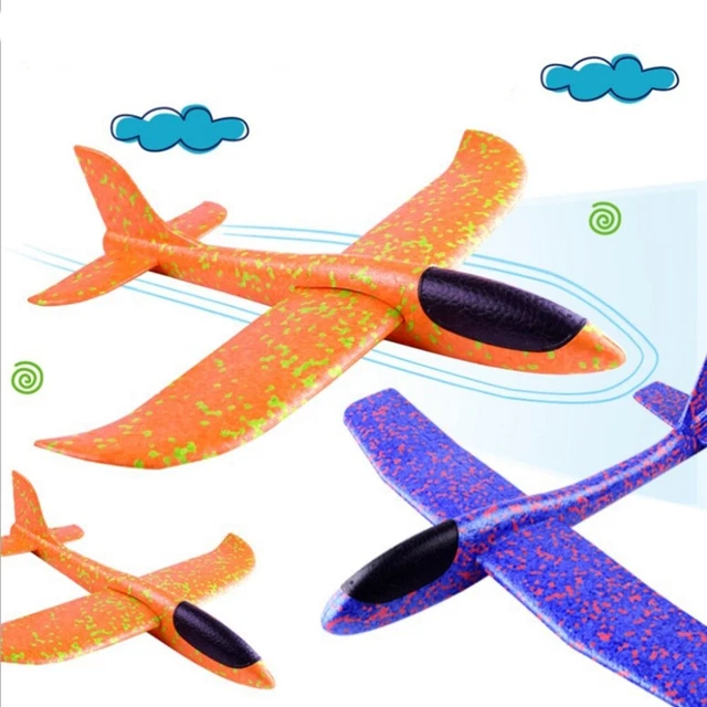 Set De 2 Avions Jouets En Alliage | Modèles Réduits Pour Enfants | Jeu D'intérieur Et Extérieur | Cadeau Pour Garçons Et Filles