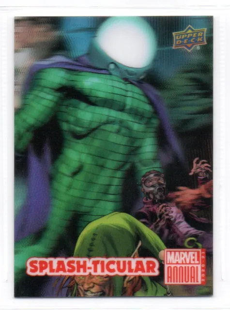 Marvel Annual 2020-21 (UD 2022) SPLASH-TICULAR Insert S16 AMAZING SPIDER-MAN #45