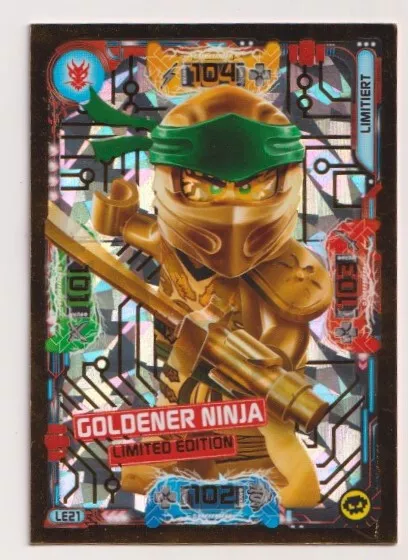 Lego® Ninjago™ Serie 5  TCG - LE21  Goldener Ninja   Limitierte Auflage