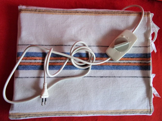 Heizkissen Elektrisch Temperaturregelung mit Überzug Gr .42 cm x 34 cm