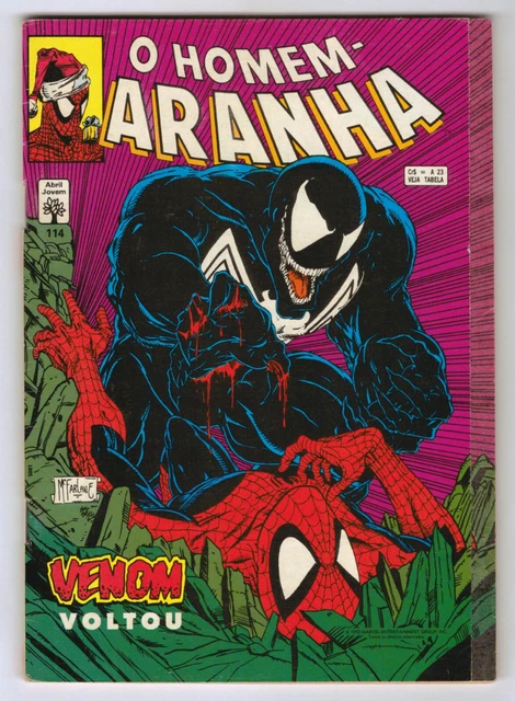 AMAZING SPIDER-MAN #316 *BRAZILIAN EDITION* 1st Venom cover! MARVEL 1992 300