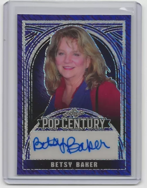 2024 LEAF METAL Pop Century BETSY BAKER Purple Shimmer Auto 2/7 The