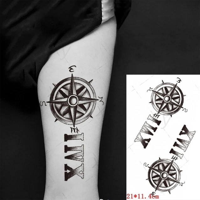Wandtattoo Set 'Anker, Steuerrad & Punkte' - Selbstklebende Deko Für Wand, Laptop & Mehr, 54 Farben, Made In Germany