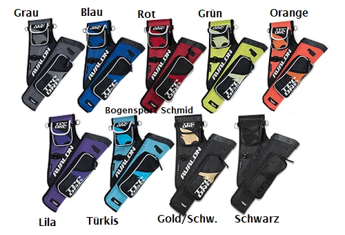 BEARPAW Seitenköcher Aus Wildleder – Für Blankbogen, Langbogen, RH/LH, NEU