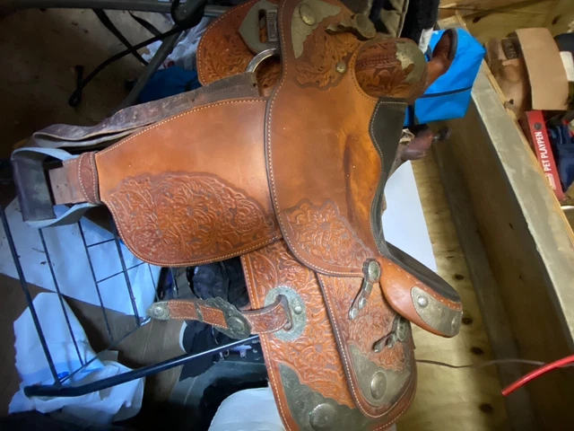 16” Billy Cook show saddle  sulphur Ok