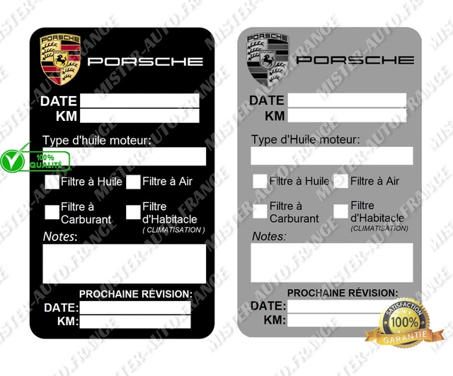 Adesivo Manutenzione Auto – Etichetta Olio Motore E Filtro Motul, Nuovo - Foto 3