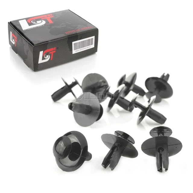 10x Heckklappen-Clips Für Citroen C4 & Peugeot 206/307 - Einfach Montiert, Hält Sicher!