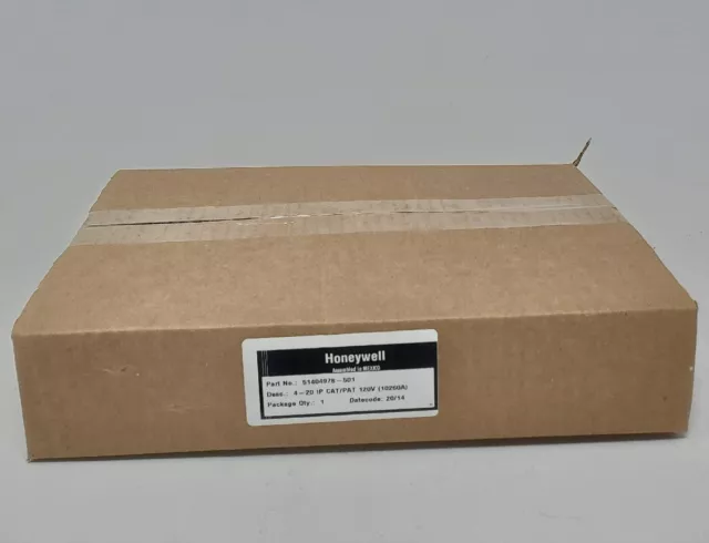 Honeywell Herculine Actuator PC board 5140478-501 4-20 IP Cat/Pat 120 VC 10260A
