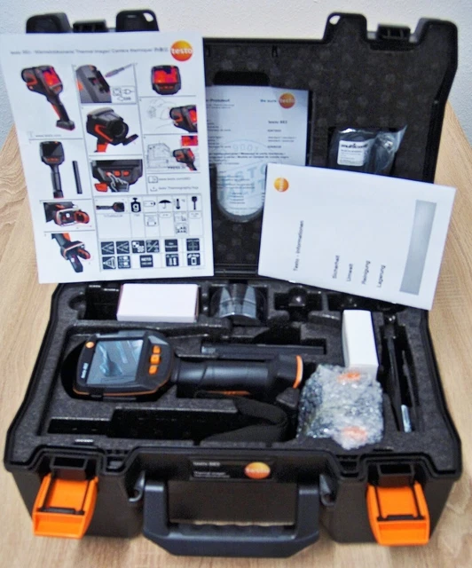 Pfandhaus Wagner: testo 883, termocamera