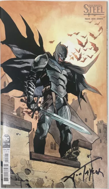 Dark Knights Of Steel #6 1:25 Asrar Incentive Variant Signed By Tom Taylor