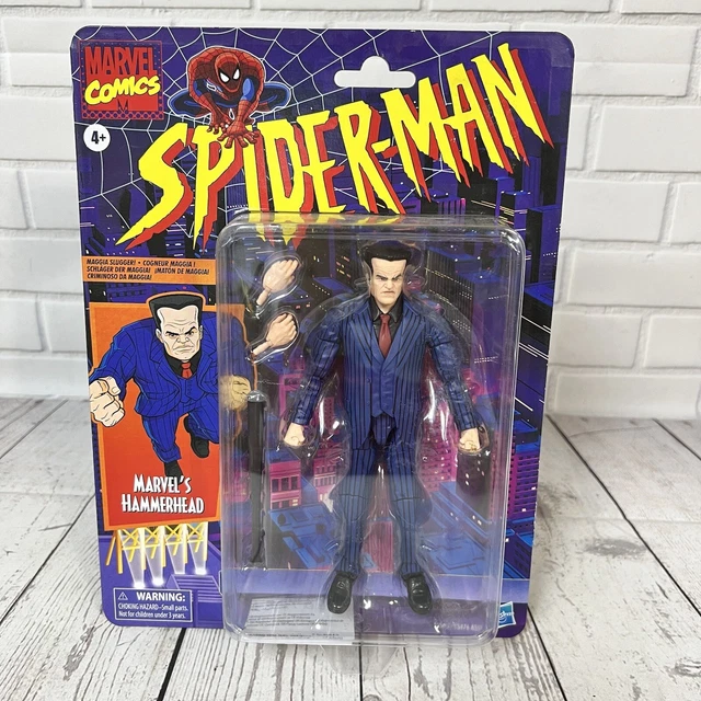 Hasbro Marvel Legends Retro Spider-Man Series MARVEL'S HAMMERHEAD 6" Figure NEW Hasbro Marvel Legends Retro Spider-Man Series MARVEL'S HAMMERHEAD 6" Figure NEW