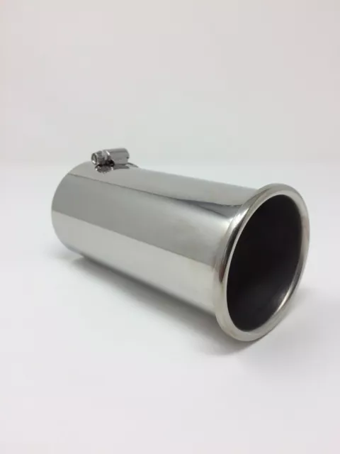 Stainless Steel Rolled Tip Exhaust 45mm - 65mm Top Quality Exhaust Tip 3