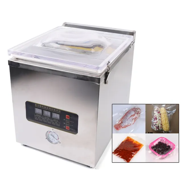 ZK-260 Chamber Vacuum Sealing Packing Machine 360W Commercial Vacuum Sealer 110V