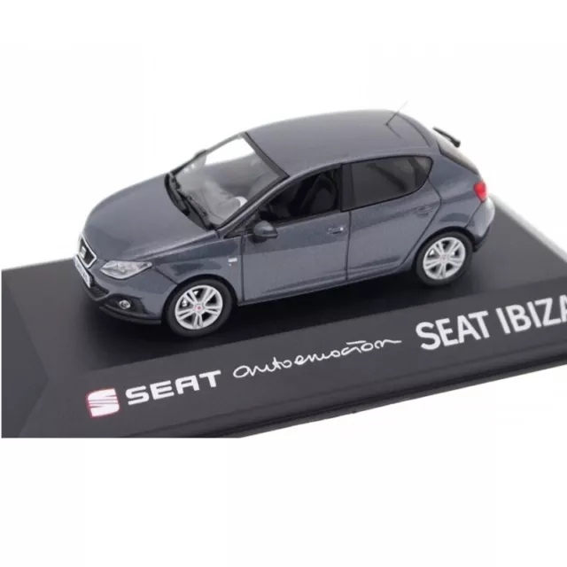 #13 Seat Ibiza color Track gris 1:43 IXO Fischer diecast coche metal escala