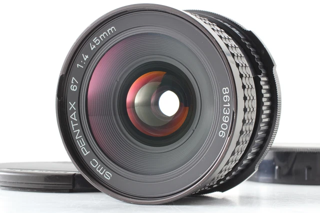 [ près De Mint ] Smc pentax 67 6x7 45mm F/4 Angle Large Mf Objectif De Japon